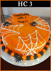 Buttercream with Fondant Accents Spider Cake